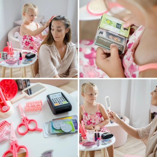 Jeu de salon de coiffure et de boutique