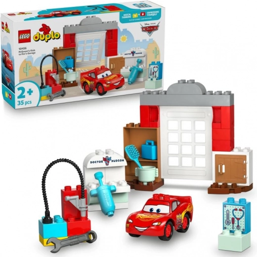 Lego Duplo Disney et Pixar Cars – visite de Flash McQueen à l’atelier de Martin