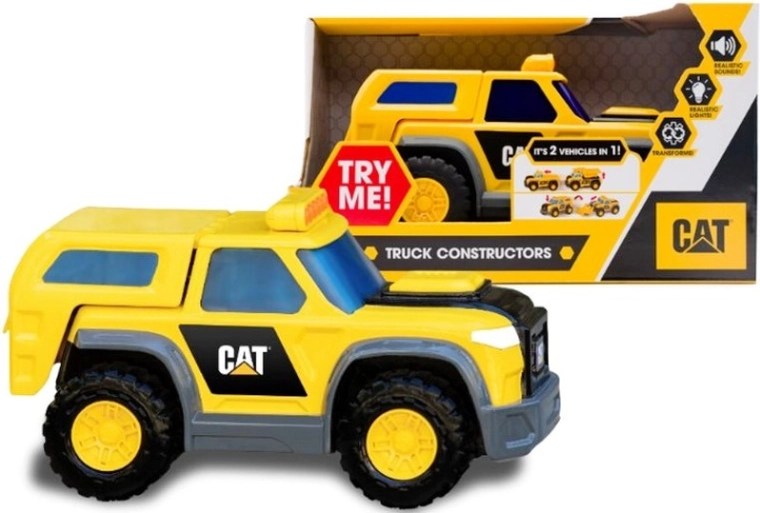 Porteur CAT 2 en 1 – véhicule de chantier pour enfants