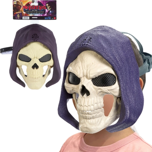 Masque enfant Skeletor Masters of the Universe avec mâchoire mobile et effets sonores
