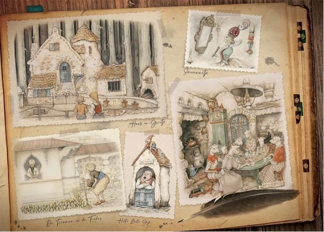 Puzzle livre de contes EFTELING 1000 pièces