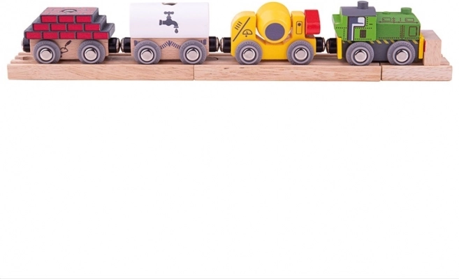 Bigjigs Rail train de construction en bois