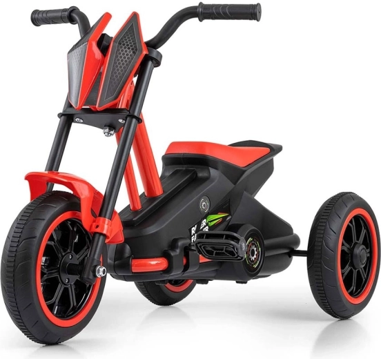 Motokart à pédales pour enfants Milly Mally Rider rouge