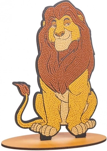 Peinture diamant Le Roi Lion : Mufasa