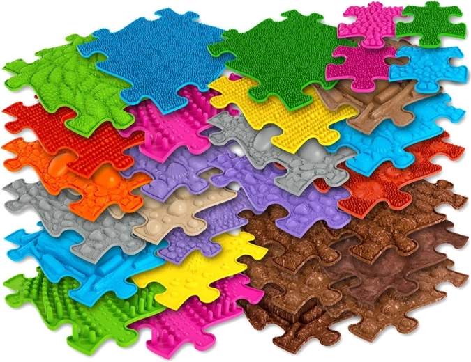 Système de puzzle pour créer son propre parcours