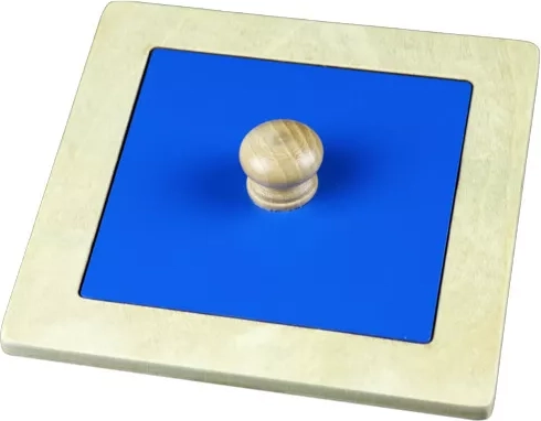 Puzzle à encastrer Montessori carré