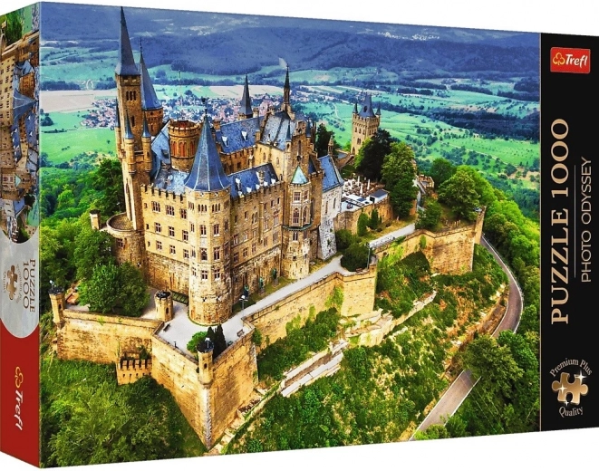 Puzzle TREFL Premium Plus Photo Odyssey – château de Hohenzollern, Allemagne (1000 pièces)