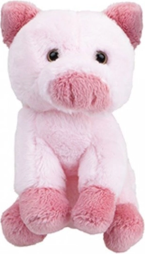 Cochon rose en peluche 12 cm - 1 pièce