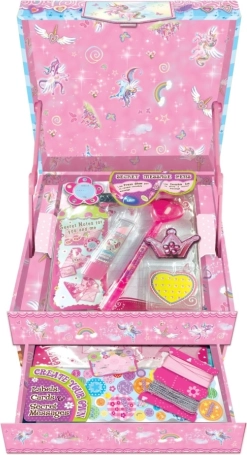 Coffret de correspondance secret à deux niveaux