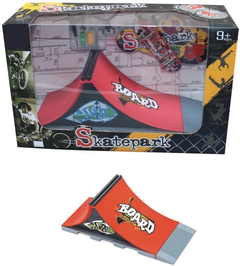 Skatepark avec skateboard – 6 variantes