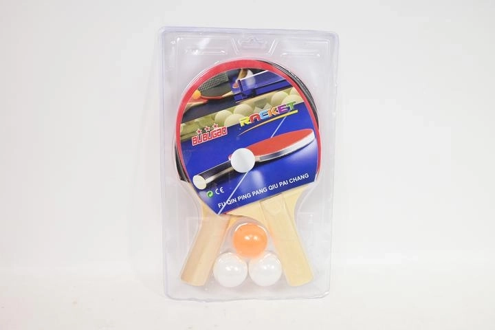Set de tennis de table (2 raquettes + 3 balles)