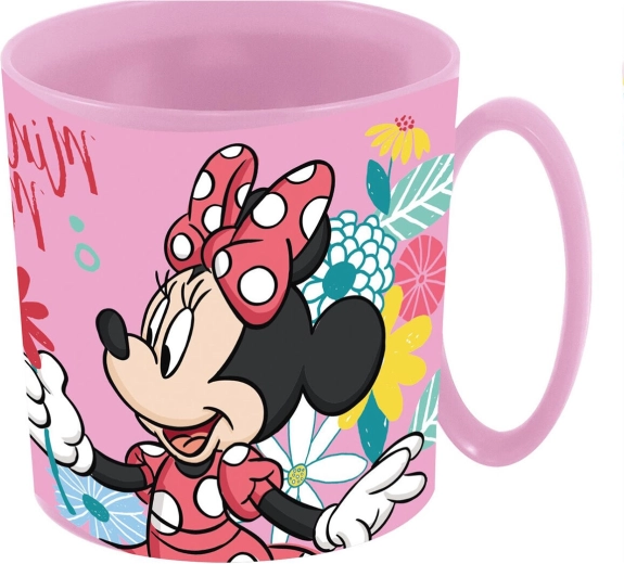 Tasse pour enfant 350 ml Minnie en plastique rose