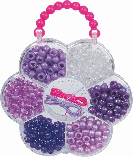 Set de perles en plastique pour la fabrication de bijoux – Set