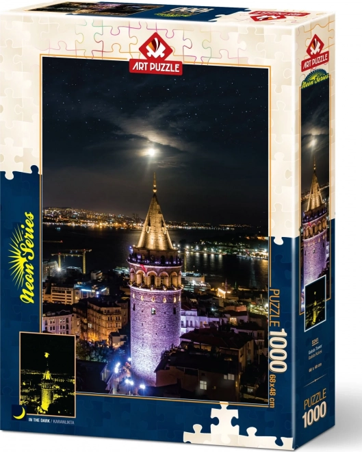 Puzzle lumineux Tour de Galata 1000 pièces