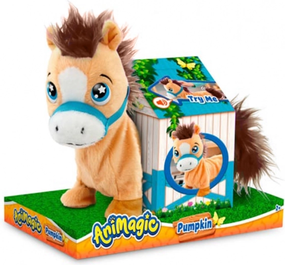 Cheval interactif en peluche Pumpkin