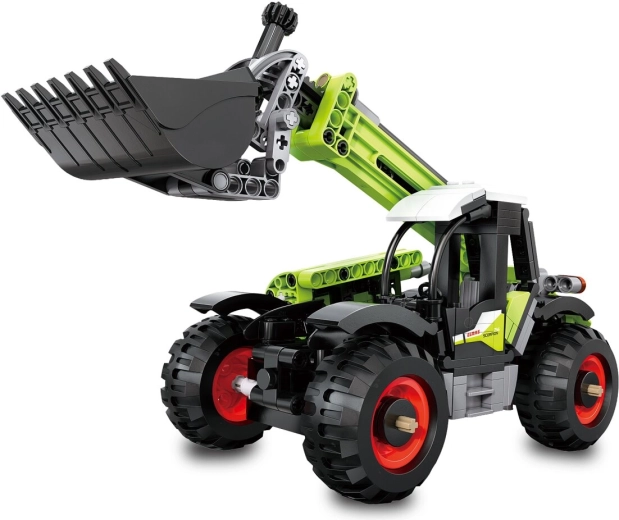 Maquette à construire du chargeur télescopique Claas Scorpion 756 à l’échelle 1:24