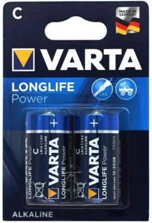 Piles alcalines VARTA Longlife Power C (2 pcs)