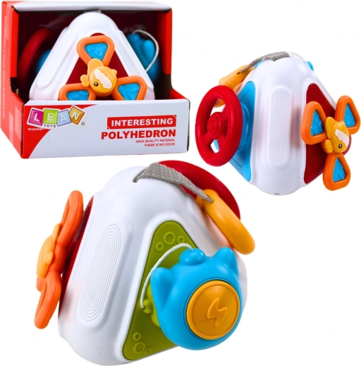 Cube de manipulation sensorielle 5‑en‑1 pour bébés