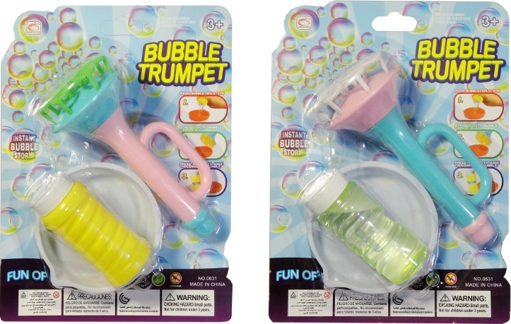 Jouet à bulles en forme de trompette