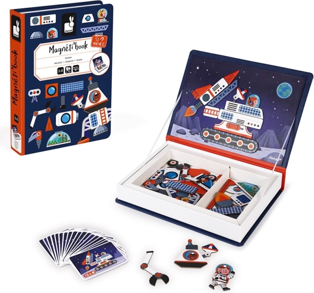 Janod Livre magnétique Espace