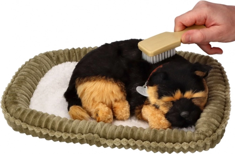 Chiot respirant Berger allemand – peluche réaliste