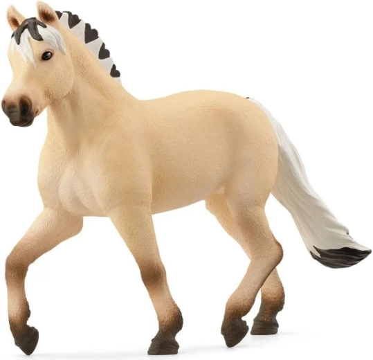 Figurine de jument du fjord norvégien