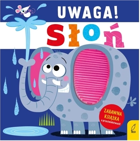 Attention, éléphant ! – livre sensoriel pour les tout-petits