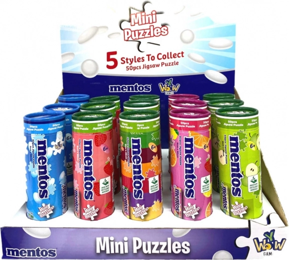 Mini puzzle Mentos 50 pièces
