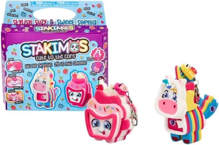 Tomy Stakimos BFFs set de 2 figurines Suzy et la douce Sophia