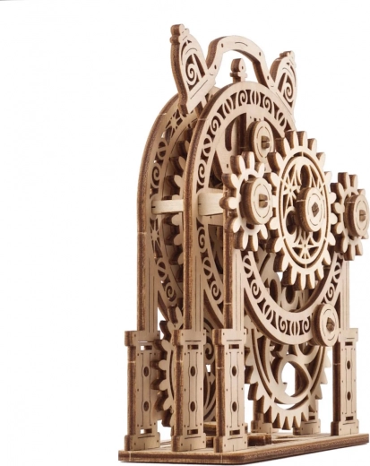 Transmission mécanique réelle des aiguilles