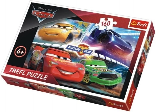 Puzzle 160 pièces – course victorieuse DISNEY CARS 3