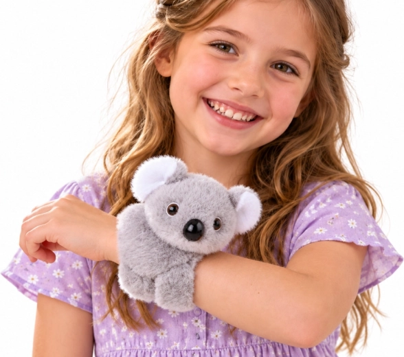 Une peluche et un accessoire amusant