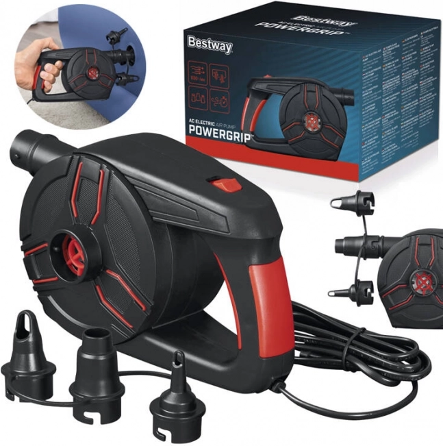 Pompe électrique Bestway PowerGrip avec 3 adaptateurs