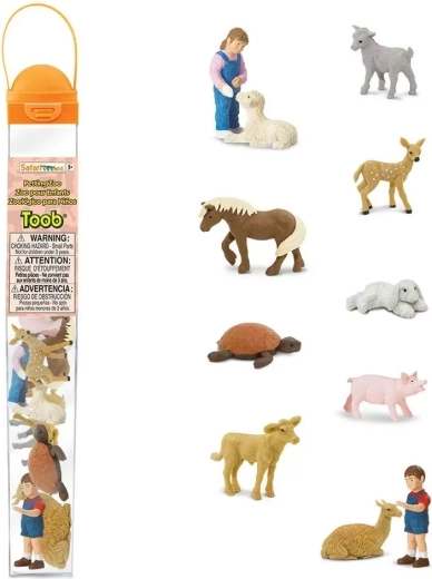 Safari Ltd. Toobs tube – coin enfants au Zoo
