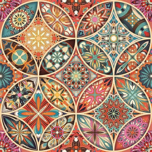 Puzzle mandala 1023 pièces
