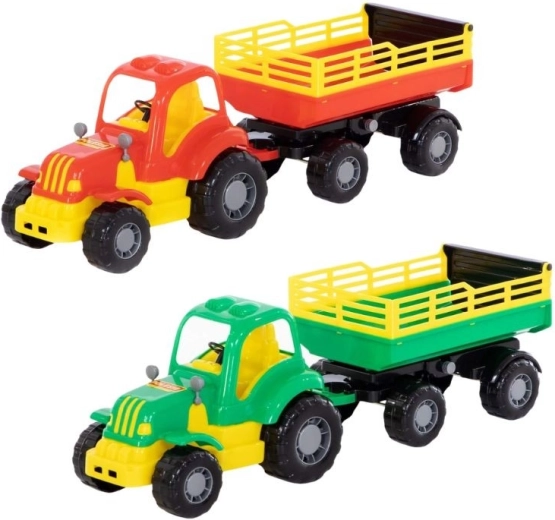 Tracteur avec remorque Mighty - 1 pièce