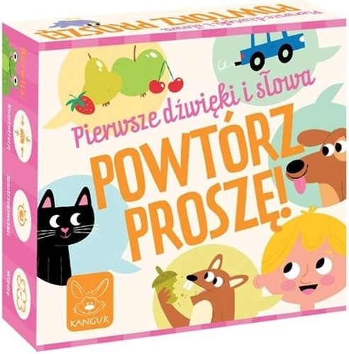 Répète, s’il te plaît ! Premiers sons et mots – jeu éducatif