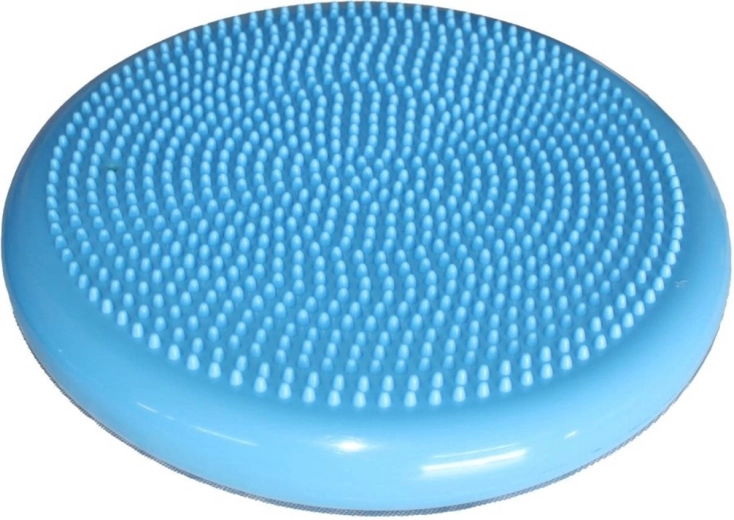 Merco Cushion coussin gonflable d’équilibre et de massage réversible bleu 33 cm