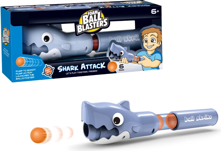 Pistolet airsoft Requin avec 6 munitions