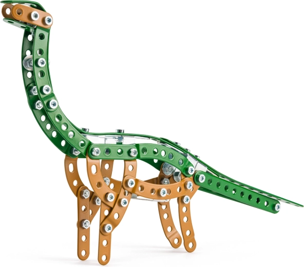 Merkur brachiosaure – jeu de construction en métal (145 pièces)