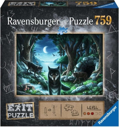 Ravensburger puzzle EXIT d’évasion Loup 759 pièces