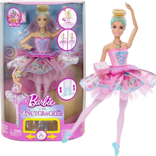 Barbie Casse-Noisette ballerine Clara avec jupe changeante