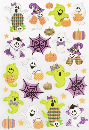 Autocollants d’Halloween fantômes