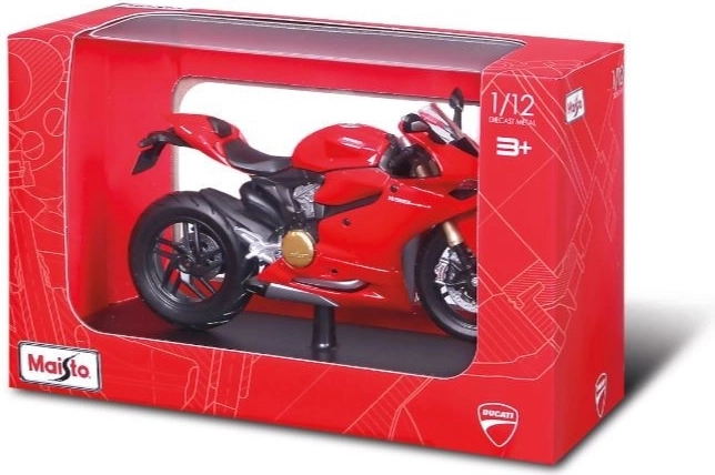 Moto Maisto Ducati 1199 Panigale avec béquille 1:12