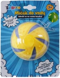 Balle d’eau Sporto 8 cm – jaune