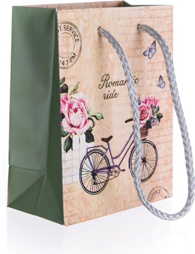 Sac cadeau Romantic Ride S 11 × 14 × 6 cm
