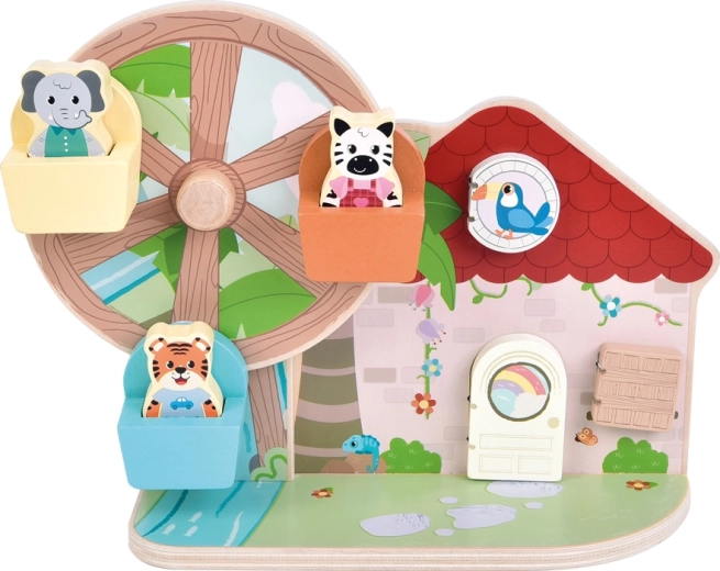 Petite maison interactive avec porte