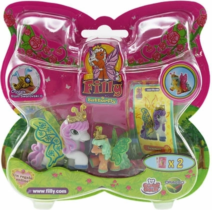Deux poneys dans un même emballage