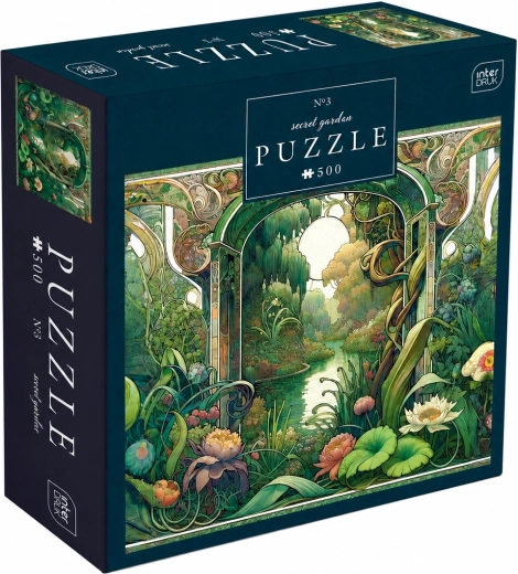 Puzzle Secret Garden : Le jardin oublié, 500 pièces