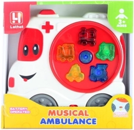 Ambulance sonore avec lumières